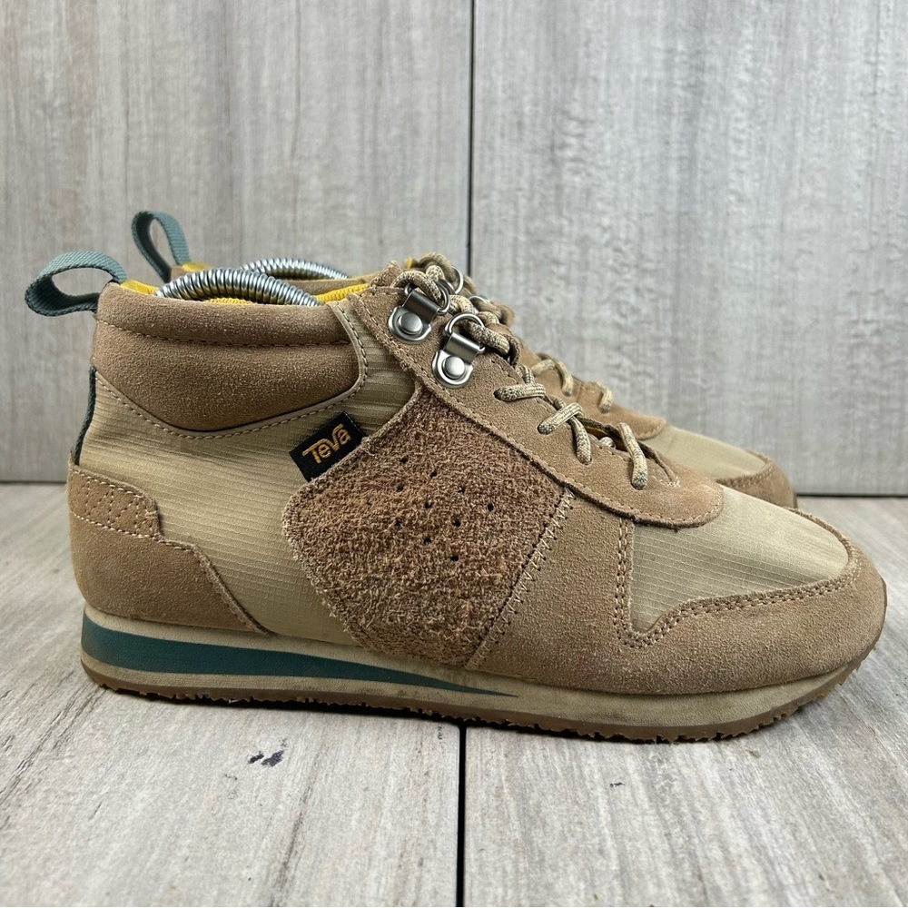 Teva Highside 84 Mid Retro Suede‎ Hiking Sneaker Boot Lace Up Womens Size 7